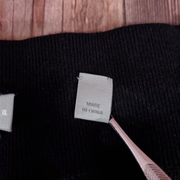 Vince Viscose Blend Joggers Mens Size 2XL XXL Black Elastic Waist Drawstring - Picture 9 of 12